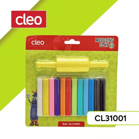 PATE A MODLER BLISTER 12 COULEUR CL31001