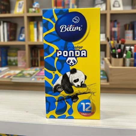 PANDA 12 WATER COLOR BILIM B0930