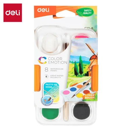 AQUARELLE DE 8 DELI C10-8