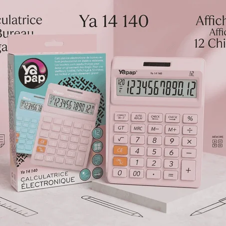 CALCULATRICE 14 CHIFF YA14140