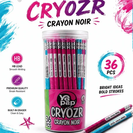 CRAYON NOIR BTE36 YA14117 YAPAP
