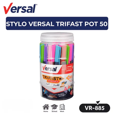 STYLO VERSAL TRIFAST COULEUR POT 50 VR 885