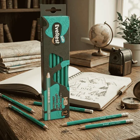 CRAYON NOIR EVEREST EV1501 HB BOITE DE 12