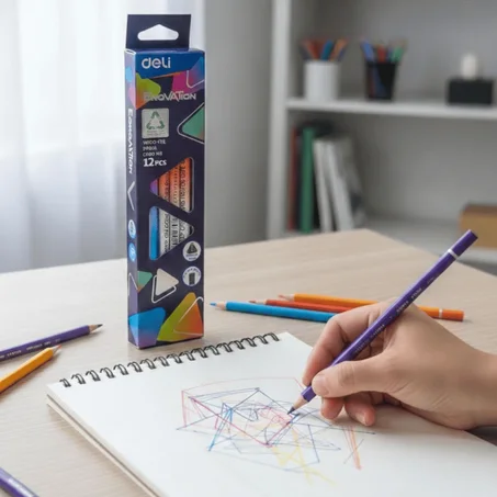 CRAYON NOIR HB DELI C020-HB boite 12