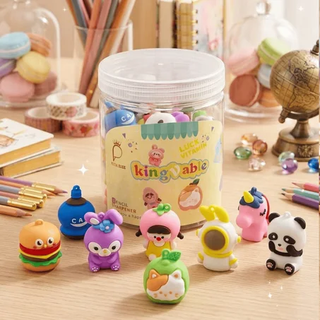 Taille crayon fantaisie boite de 36 pcs