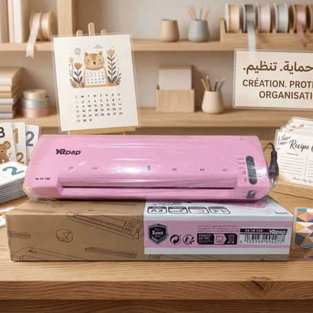 PLASTIFIEUSE A3 3EN1 ROSE YA14150