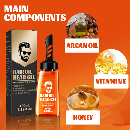 Gel coiffant pour hommes