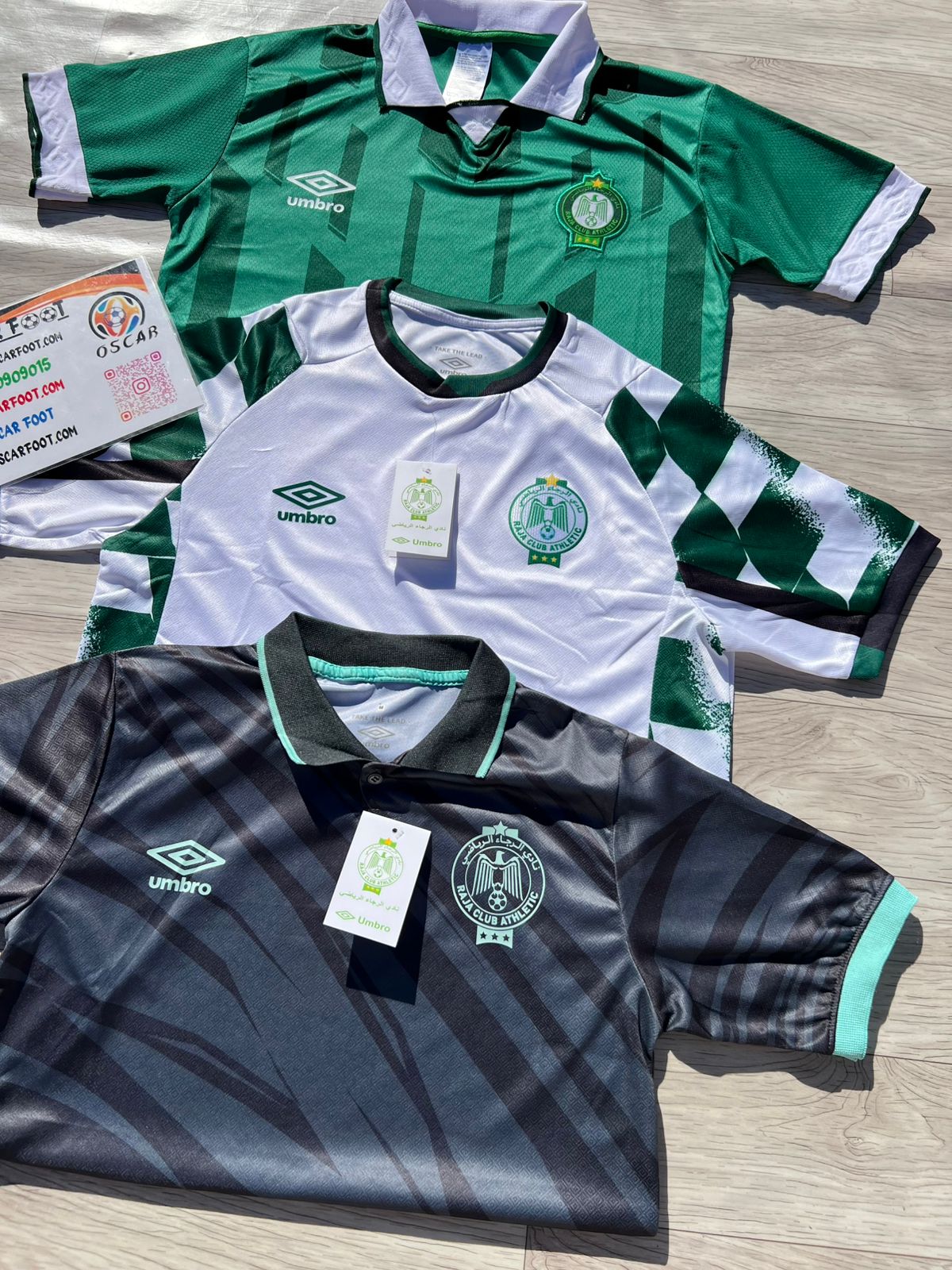 قميص نادي رجاء رياضي 🟢⚪ 25/26