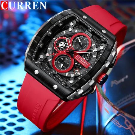 MONTRE CURREN ROUGE ⭐⭐⭐⭐⭐