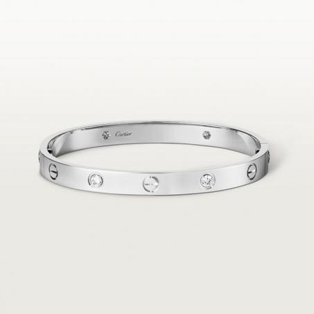 BRACELET LOVE GRIS 4 DIAMLANT