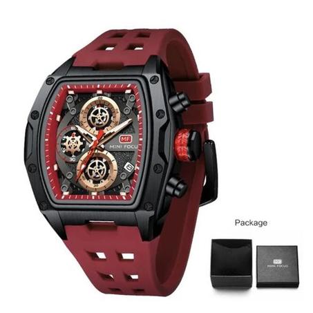 Mini Focus Montre Hommes En Silicone chronographe Originale GREUN collection 2024⭐⭐⭐⭐⭐