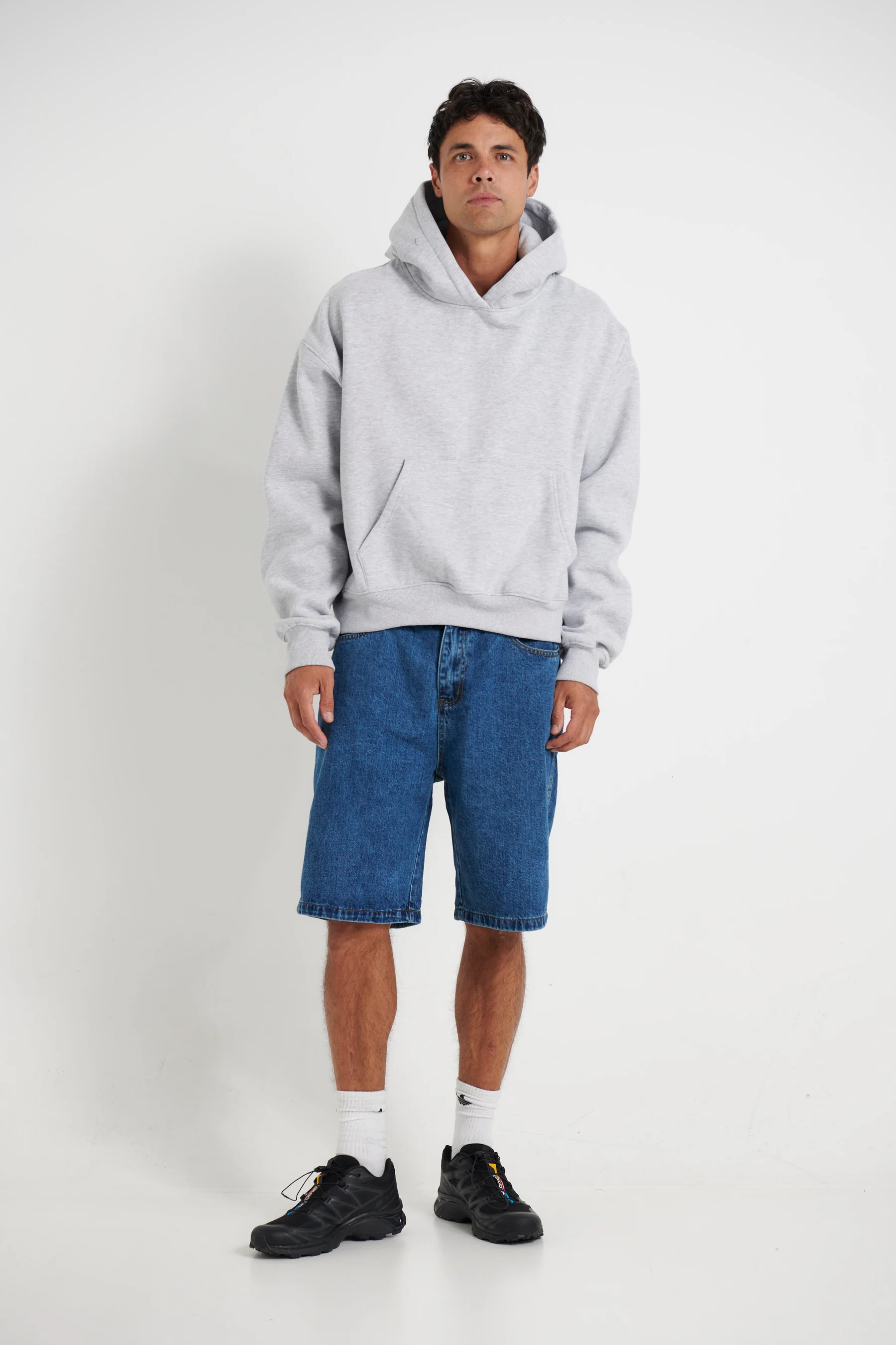 Grey Oversized Hoodie