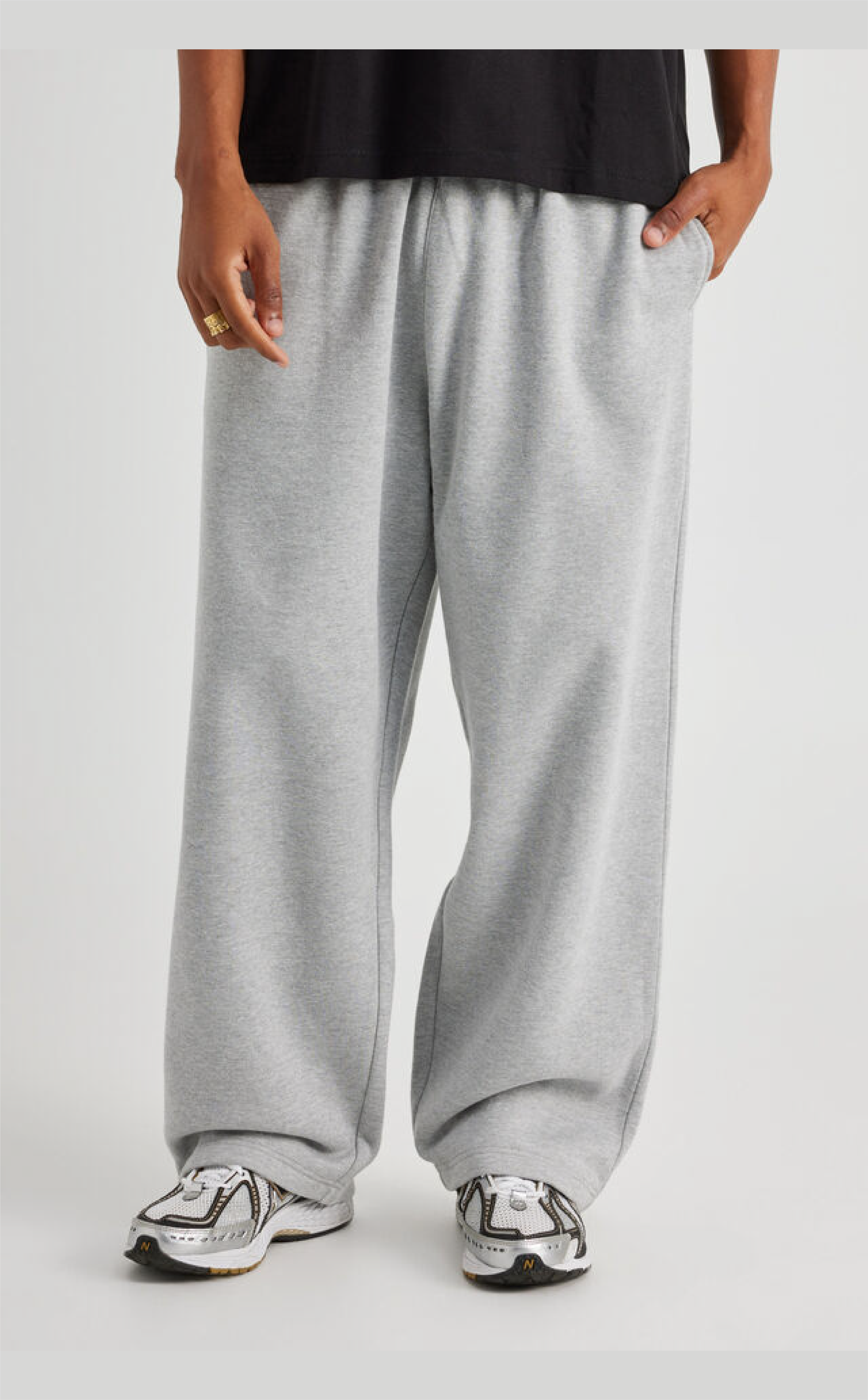 Grey Baggy Pant