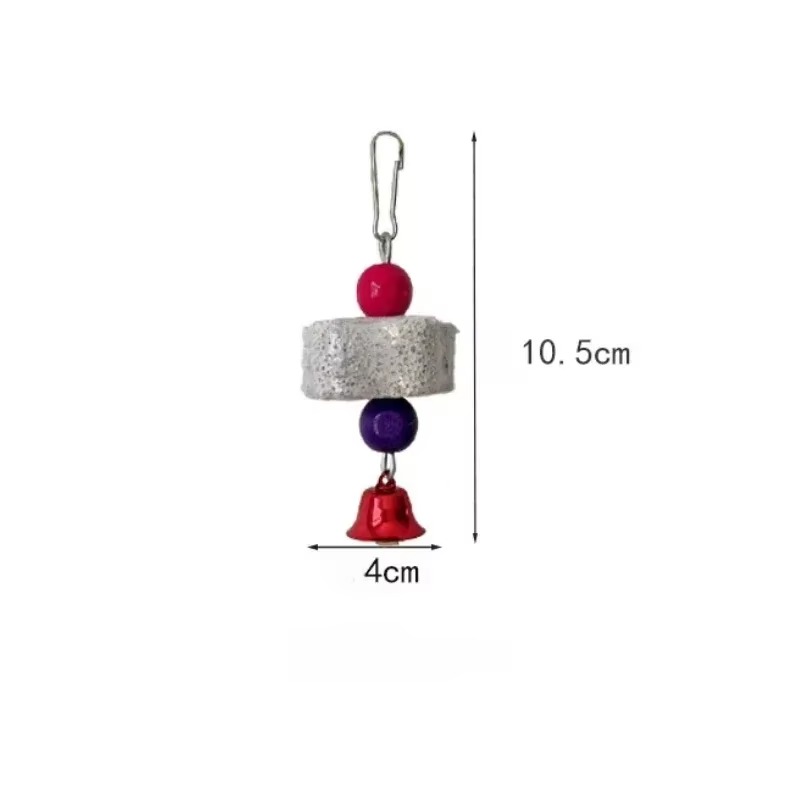 Flower-Shaped Bird Molar Toy