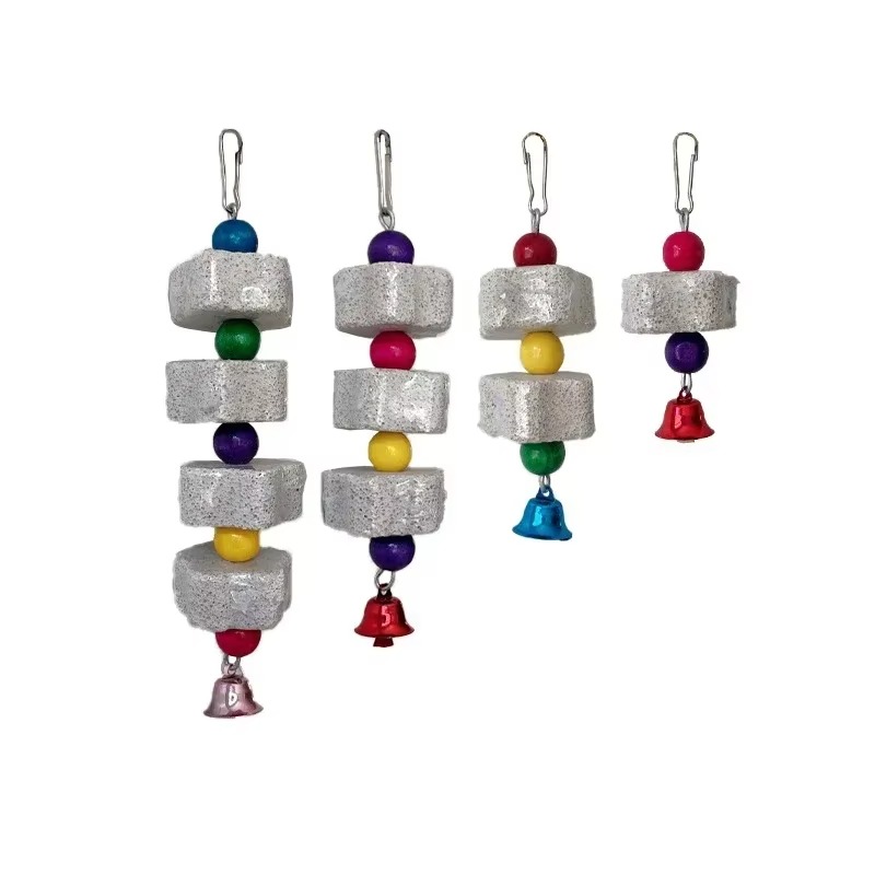 Flower-Shaped Bird Molar Toy