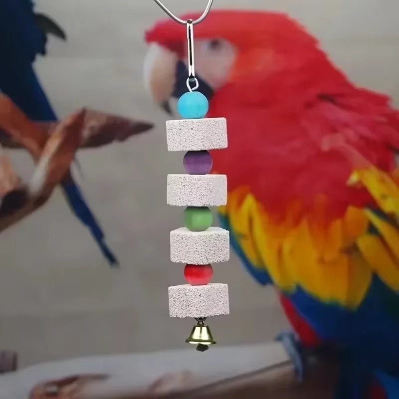 Flower-Shaped Bird Molar Toy
