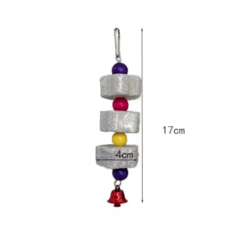 Flower-Shaped Bird Molar Toy