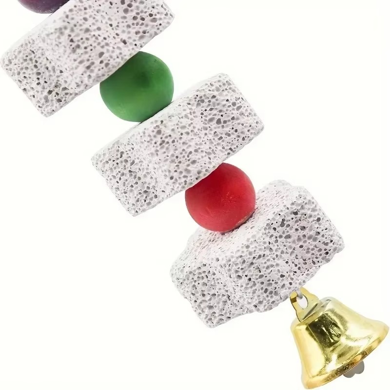 Flower-Shaped Bird Molar Toy