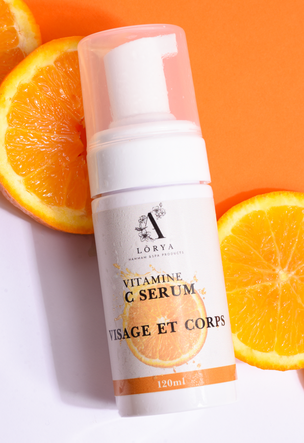 Éclat & Hydratation avec notre Sérum à la Vitamine C !✨