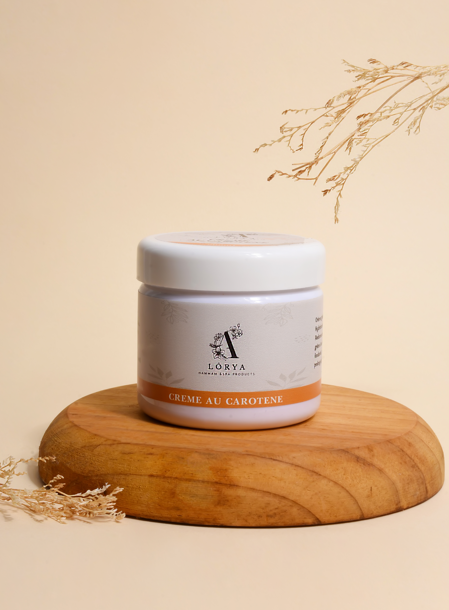 Obtenez un teint éclatant avec notre Crème à la Carotène ! ✨