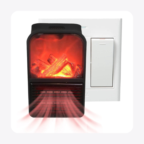 Mini Chauffage Électrique portable 900W avec Télécommande