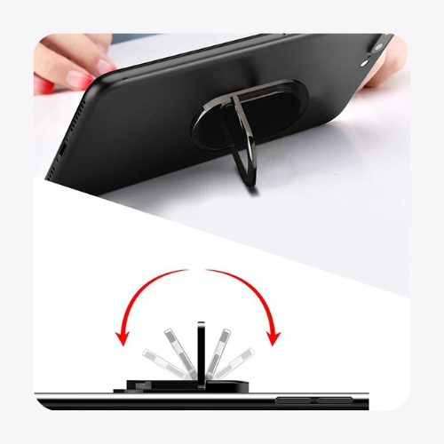 ولاعة هاتف متعددة الوظائف بشحن USB وتصميم قابل للطي