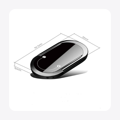 ولاعة هاتف متعددة الوظائف بشحن USB وتصميم قابل للطي