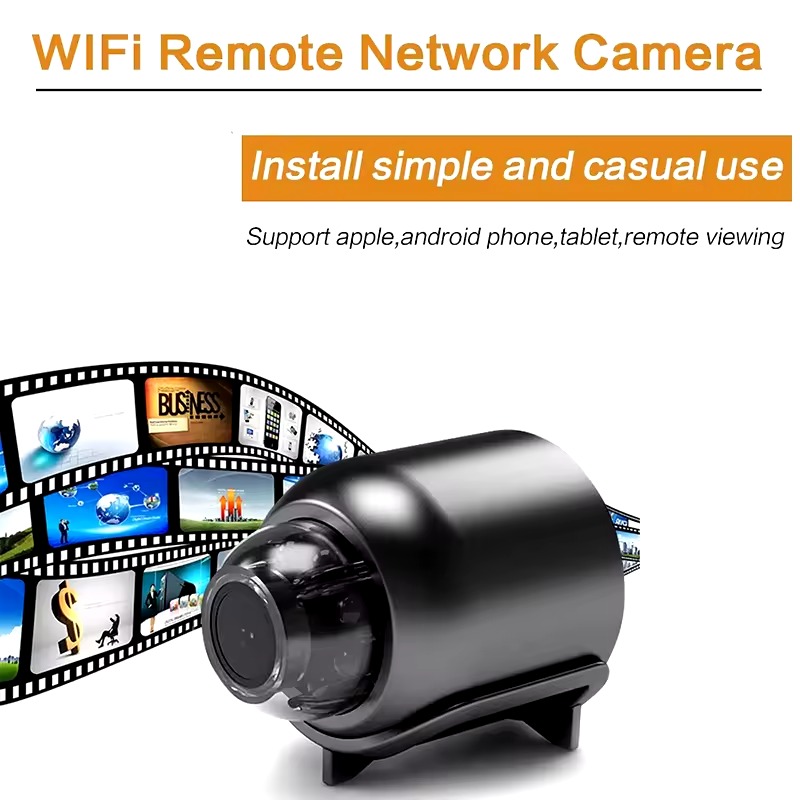 📹 كاميرا مراقبة صغيرة IP WiFi بجودة HD 1080p