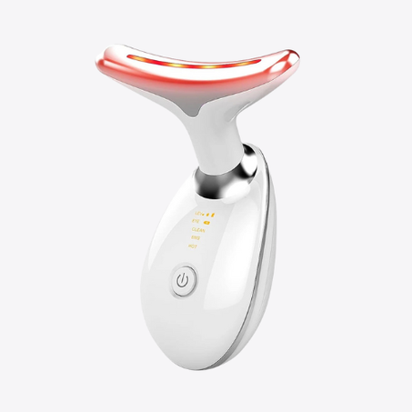 جهاز Micro-Glow المحمول لإزالة التجاعيد من الرقبة والوجه