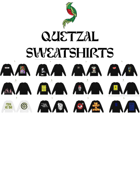 QUETZAL SWEATHSHIRTS