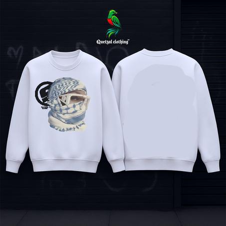 QTZL. SWEATSHIRT WHITE
