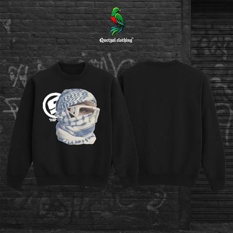 QTZL. SWEATSHIRT BLACK