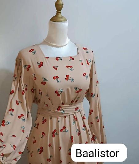 قندورة كرز ناعمة  ❤️🍒🎀 !