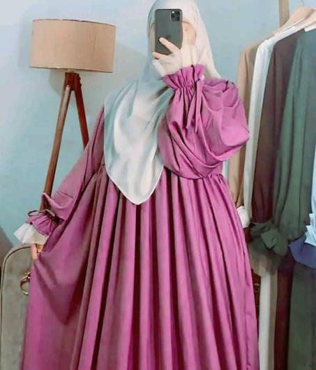 🎀عباية فخمة من كريب روزا