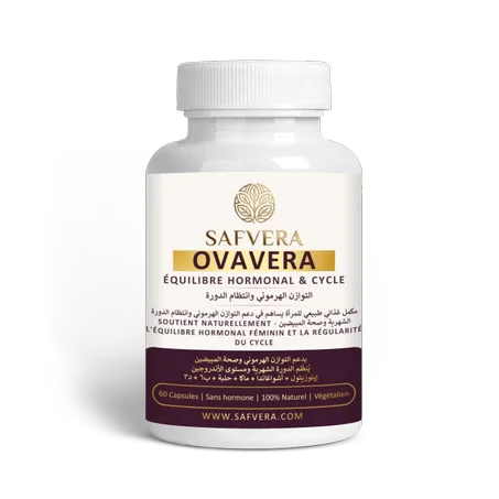 Ovavera - Équilibre Hormonal & Soutien du Cycle Féminin (60 Capsules)