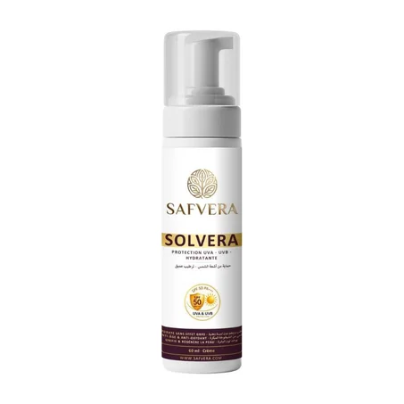 Solvera - Crème Solaire Hydratante SPF 50 PA+++ (60 ml)