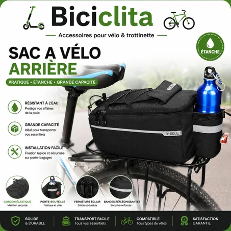 sac vélo à bagages