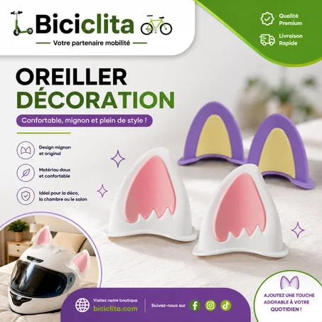 oreiller casque