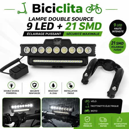 LED Klaxon et power