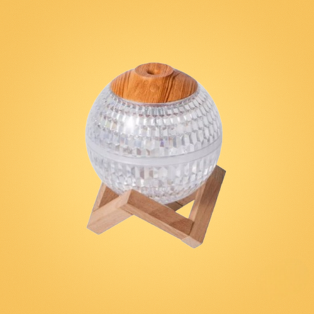 مصباح بلوري مرطب للهواء