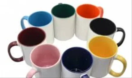 Sublimation Mugs Blank with Colored