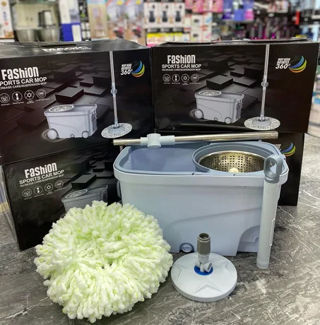 ممسحة دوارة 360° مع (2 مناشف هدية)