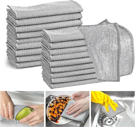 قماش لغسل الأضباق سلكية متعدد الأغراض