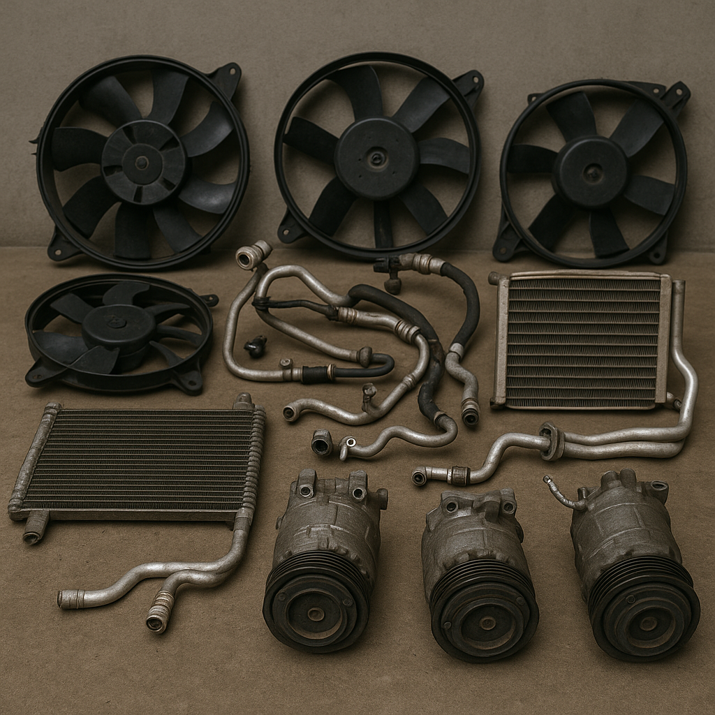 السيستيم ديال الكليم / chauffage (Compresseur, ventilateurs, conduites)