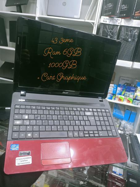 ACER i3 3eme Ram 6/ 1000 GB