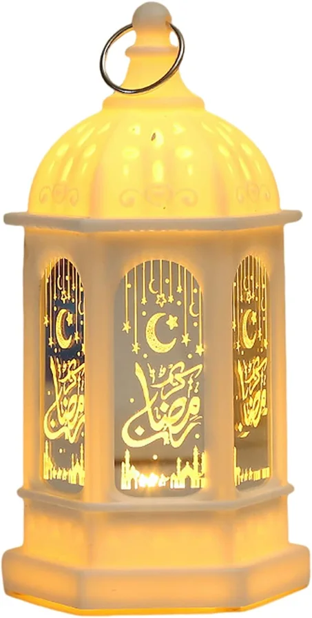 فانوس رمضان أبيض