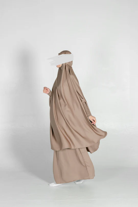Buff Brown Jilbab