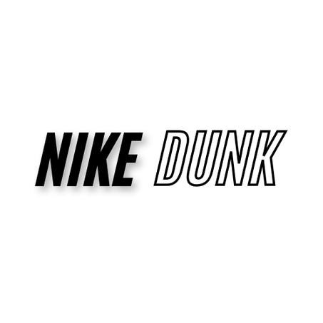 NIKE DUNK collection