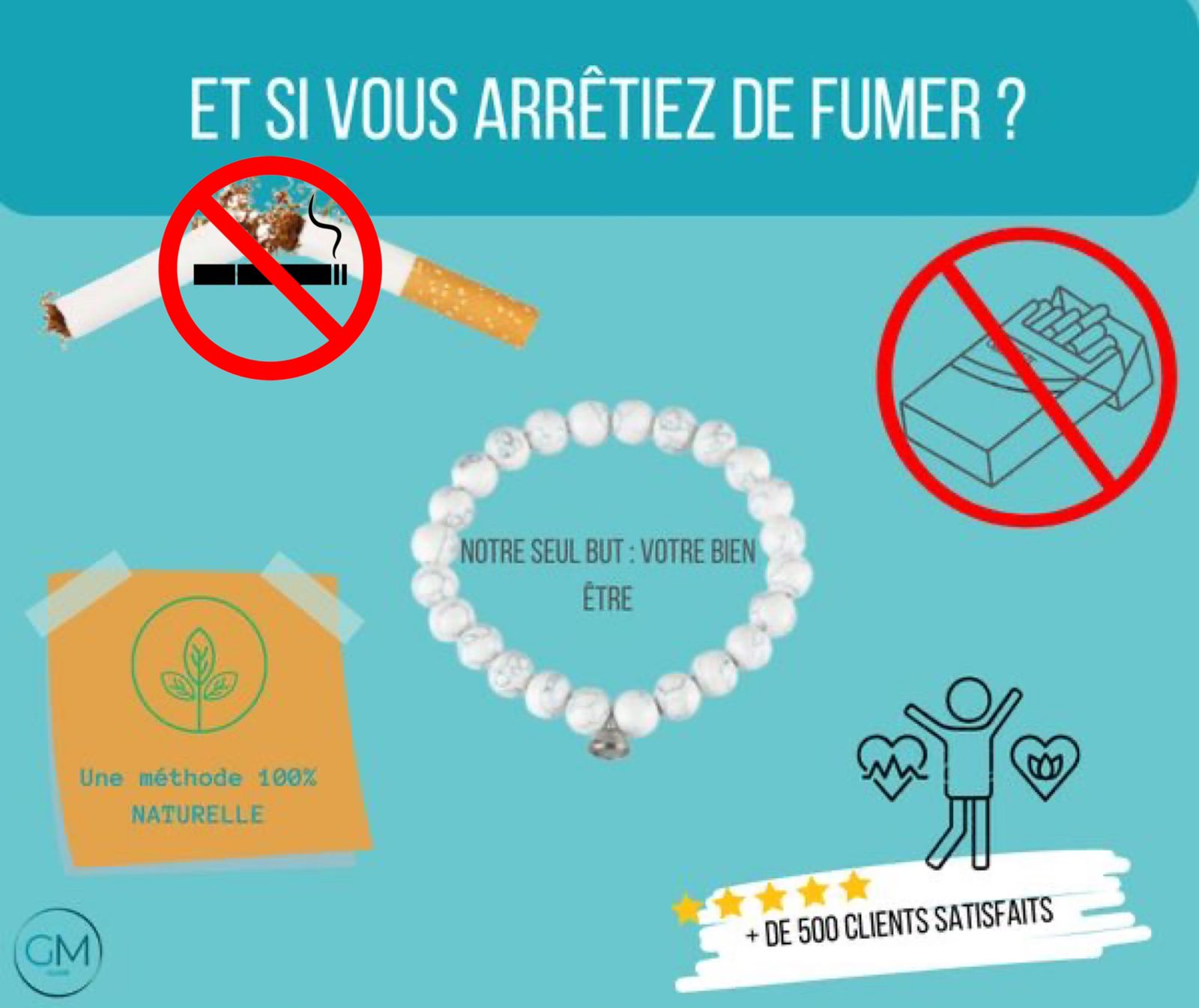 Bracelet anti promo tabac