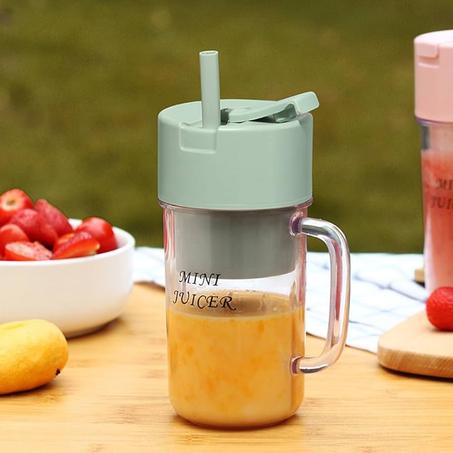 2en1 Blender Portable 6 lames puissante pour jus secoue Smoothies milkshake
